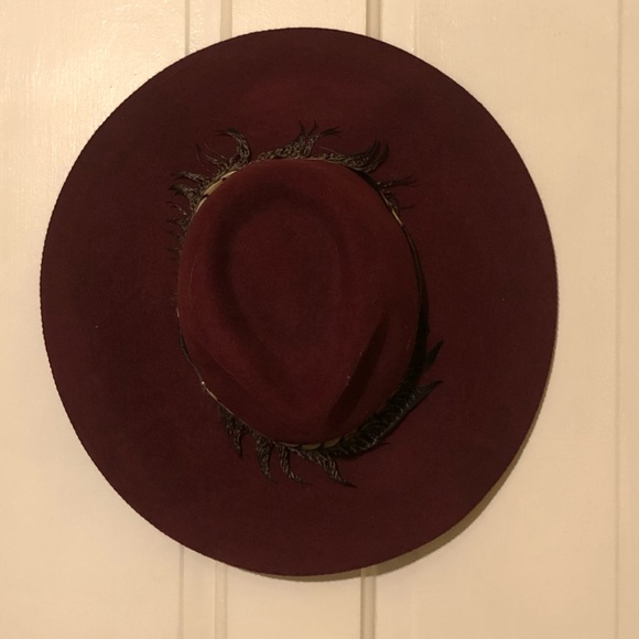 Maroon floppy hat - Picture 4 of 5